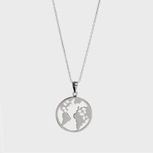 Cargar imagen en el visor de la galería, COLLAR MAPA MUNDI GRANDE - Vicenç Silver