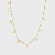 Cargar imagen en el visor de la galería, Collar rayos acero