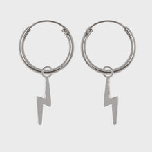 Cargar imagen en el visor de la galería, PENDIENTES RAYO DE ARO - Vicenç Silver