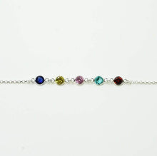 Cargar imagen en el visor de la galería, TOBILLERA CIRCONITAS DE COLORES - Vicenç Silver